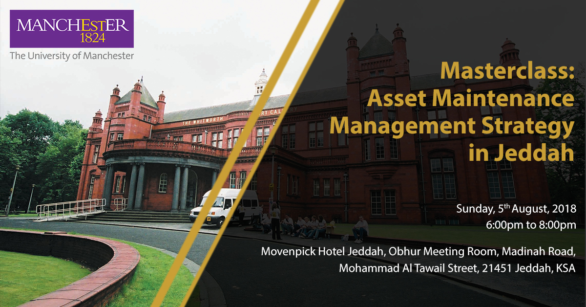 Masterclass: Asset Maintenance Management Strategy in Jeddah