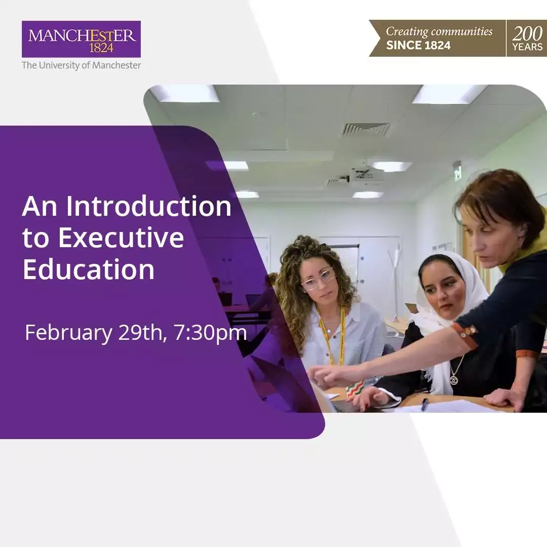 Introducing Executive Education: First regional information session for students and alumni