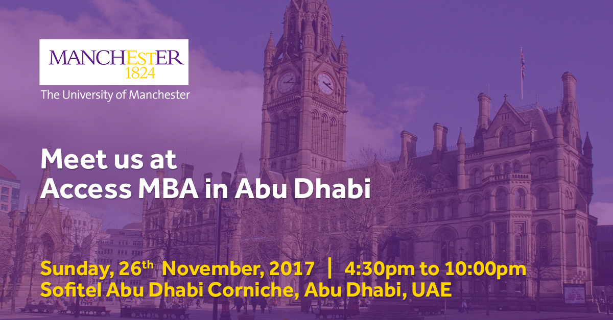 Meet us at Access MBA in Abu Dhabi