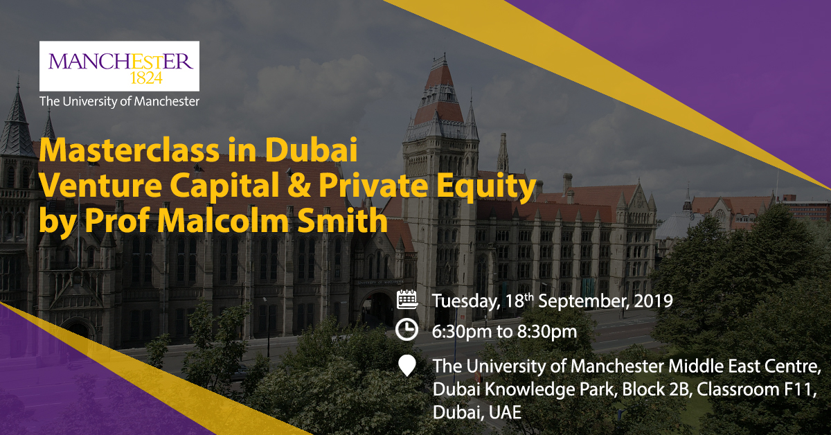 Masterclass in Dubai Venture Capital & Private Equity by Prof Malcolm Smith