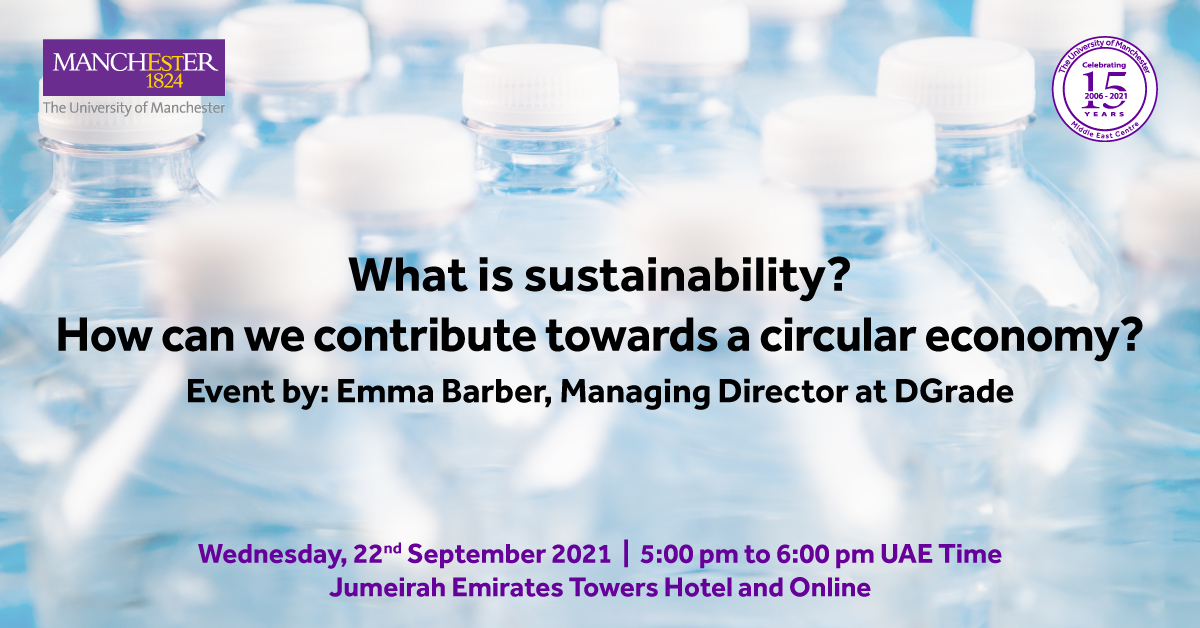 What is sustainability? How can we contribute towards a circular economy? 