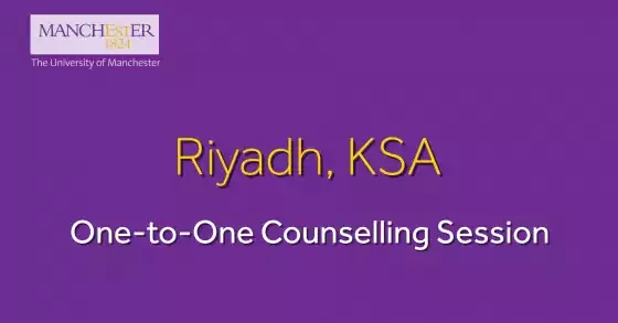 One-to-One Counselling Session in Riyadh