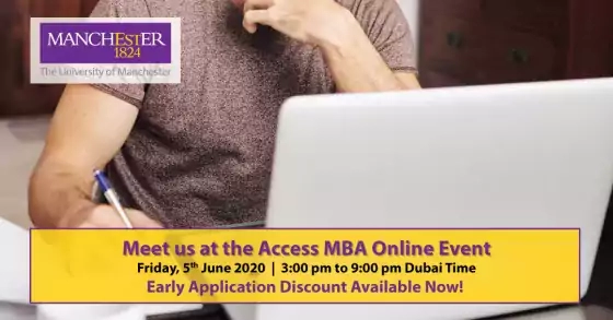 Meet us at the Access MBA Online Event
