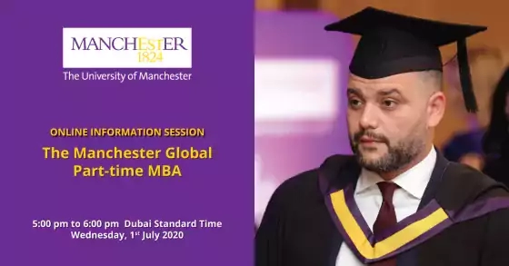 Online Information Session - The Manchester Global Part-time MBA