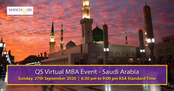 QS Virtual MBA Event - Saudi Arabia