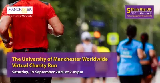 The University of Manchester Worldwide - Virtual Charity Run 2020 