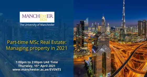  Part-time MSc Real Estate: Managing property in 2021