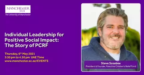 Individual Leadership for Positive Social Impact: The Story of PCRF by Steve Sosebee