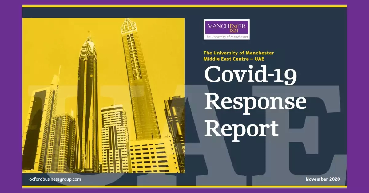 UAE’S ONLINE TUITION DRIVE ANALYSED IN NEW COVID-19 RESPONSE REPORT Oxford Business Group and The University of Manchester Middle East Centre launch latest research tool