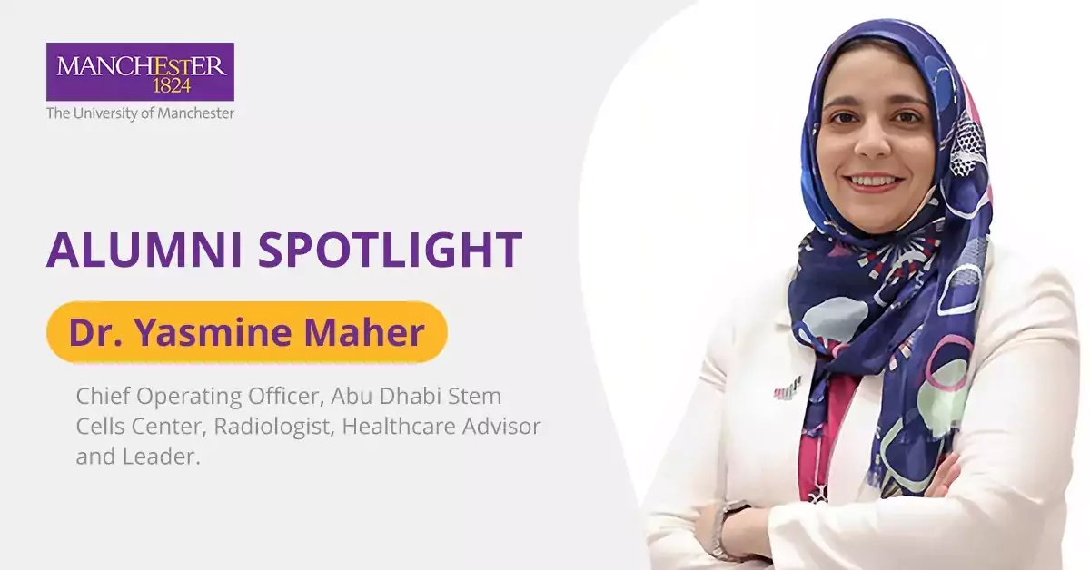 Dr. Yasmine Maher – Chief Operating Officer, Abu Dhabi Stem Cells Center 